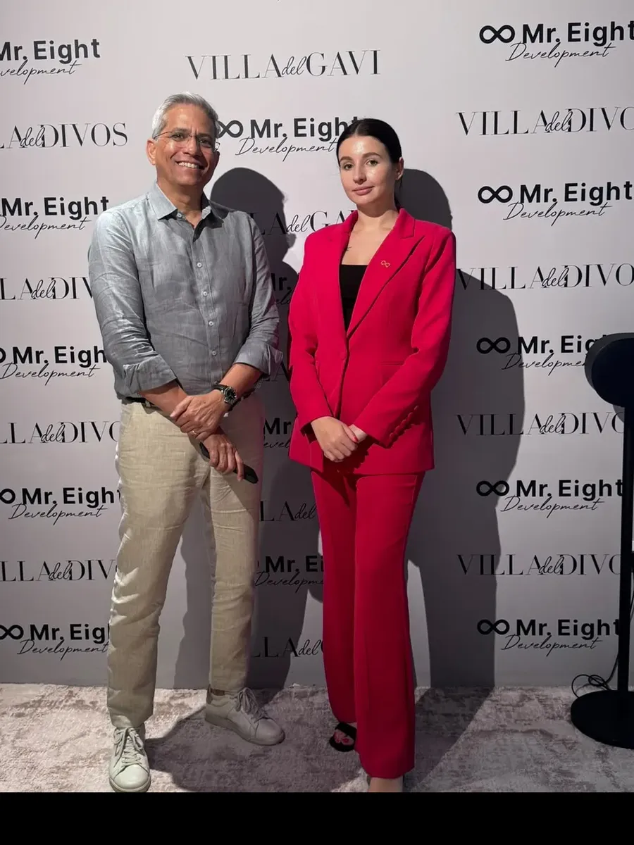 Peter Rodrigues at a developer event in Dubai